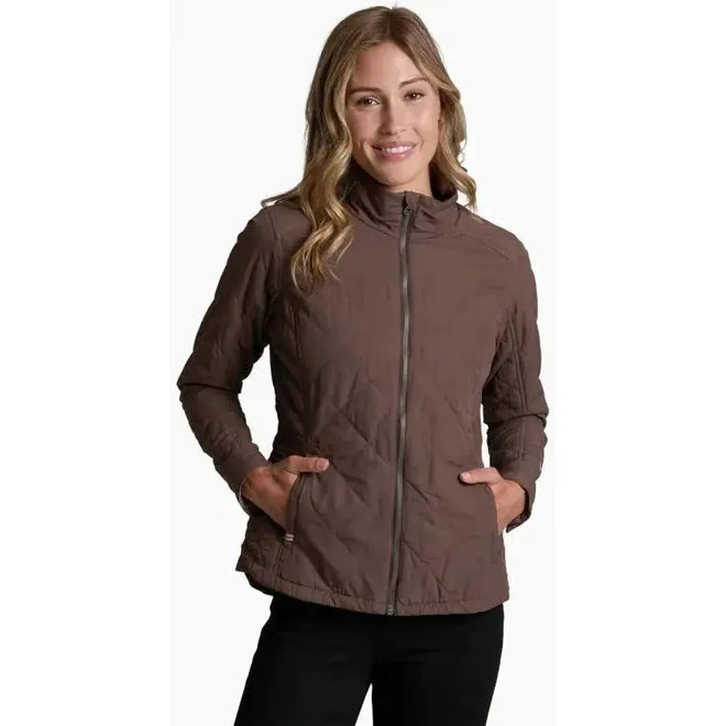 Kuhl Women's Stunnr Insulated Jacket-Women's - Clothing - Jackets & Vests-Kuhl-Coffee-S-Appalachian Outfitters