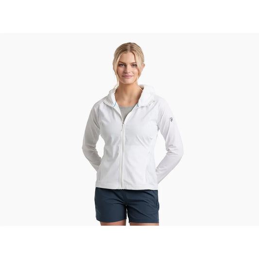 Kuhl Women's Sunshade Hoody-Women's - Clothing - Jackets & Vests-Kuhl-Alpine White-XS-Appalachian Outfitters