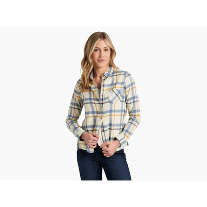 Kuhl Men's Trailside Long Sleeve-Women's - Clothing - Tops-Kuhl-Blue Cove-S-Appalachian Outfitters