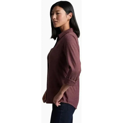 Kuhl Women's Whisper Flannel-Women's - Clothing - Tops-Kuhl-Appalachian Outfitters