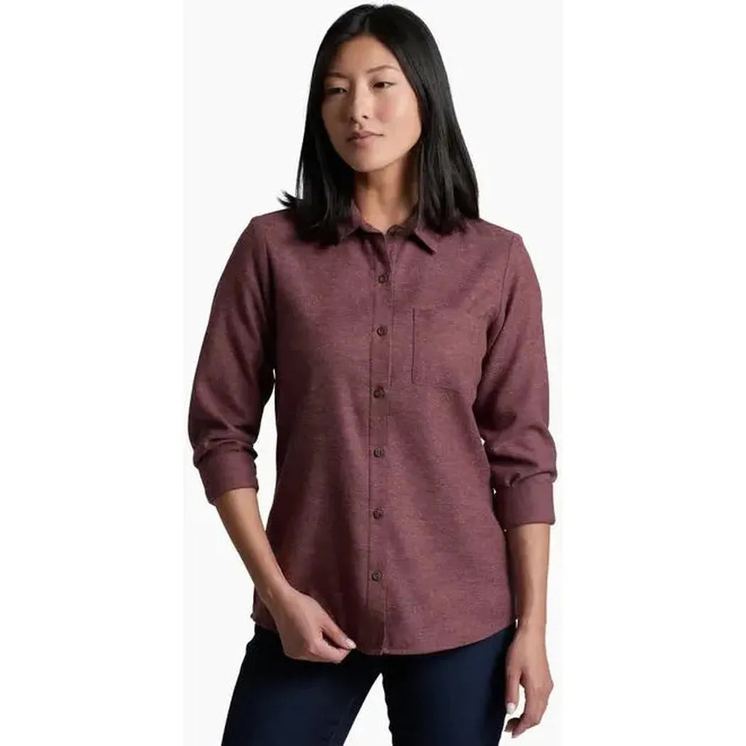 Kuhl Women's Whisper Flannel-Women's - Clothing - Tops-Kuhl-Appalachian Outfitters