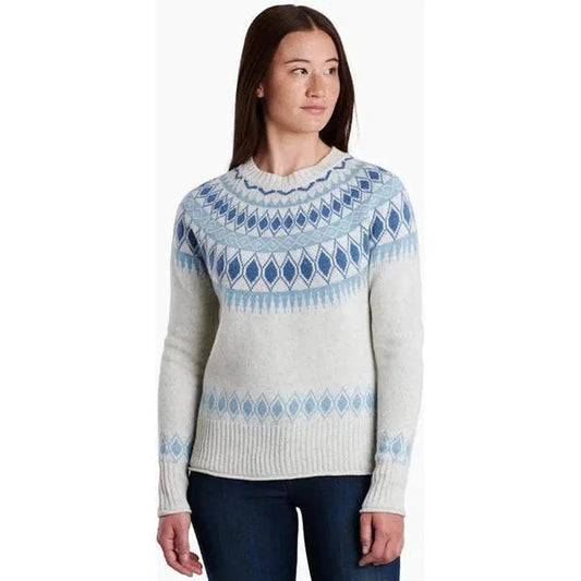 Kuhl Women's Wunderland Sweater-Women's - Clothing - Tops-Kuhl-Glacier-S-Appalachian Outfitters