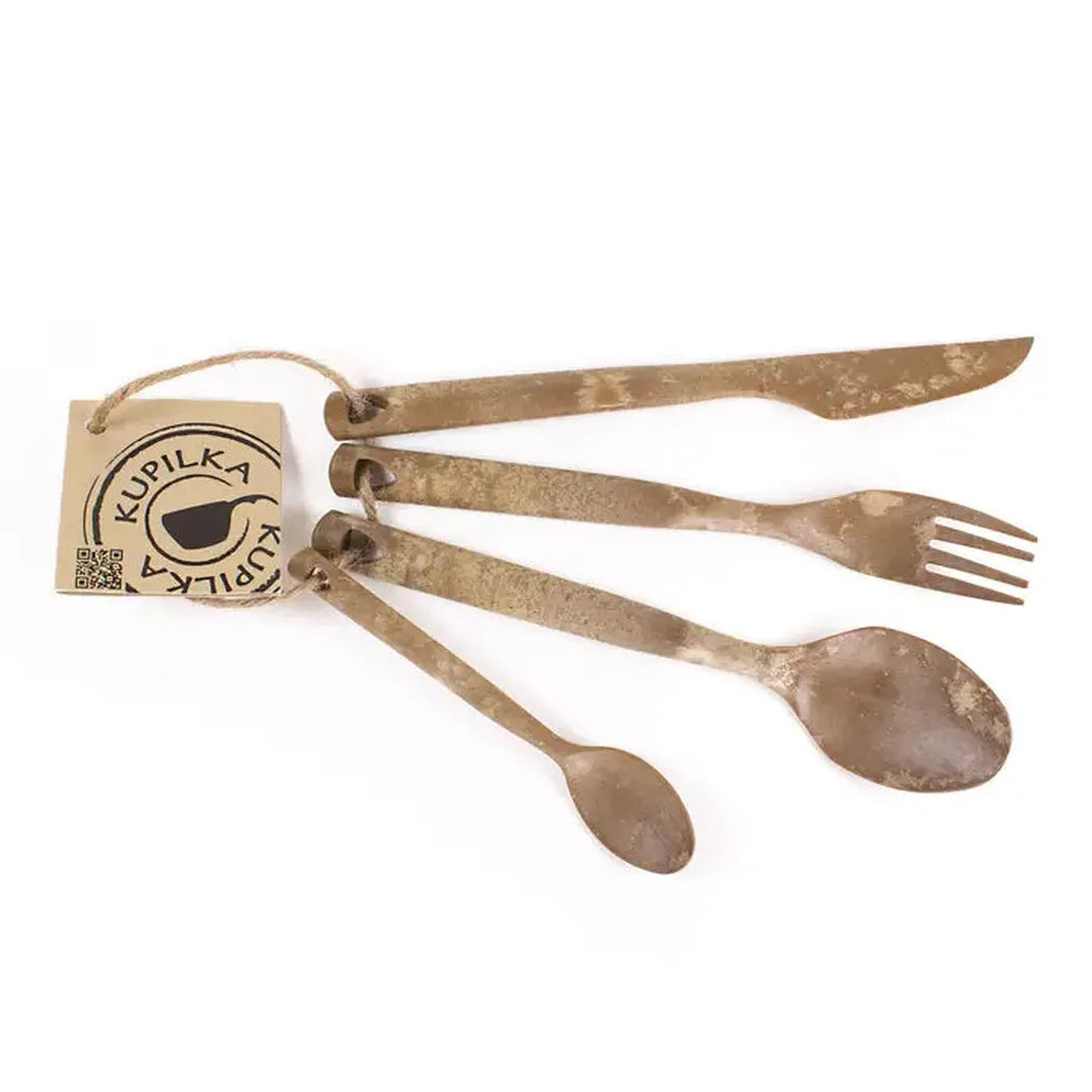 Kupilka Cutlery Set-Camping - Cooking - Dishware-Sport Hansa-Brown-Appalachian Outfitters