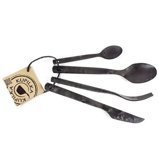 Kupilka Cutlery Set-Camping - Cooking - Dishware-Sport Hansa-Black-Appalachian Outfitters