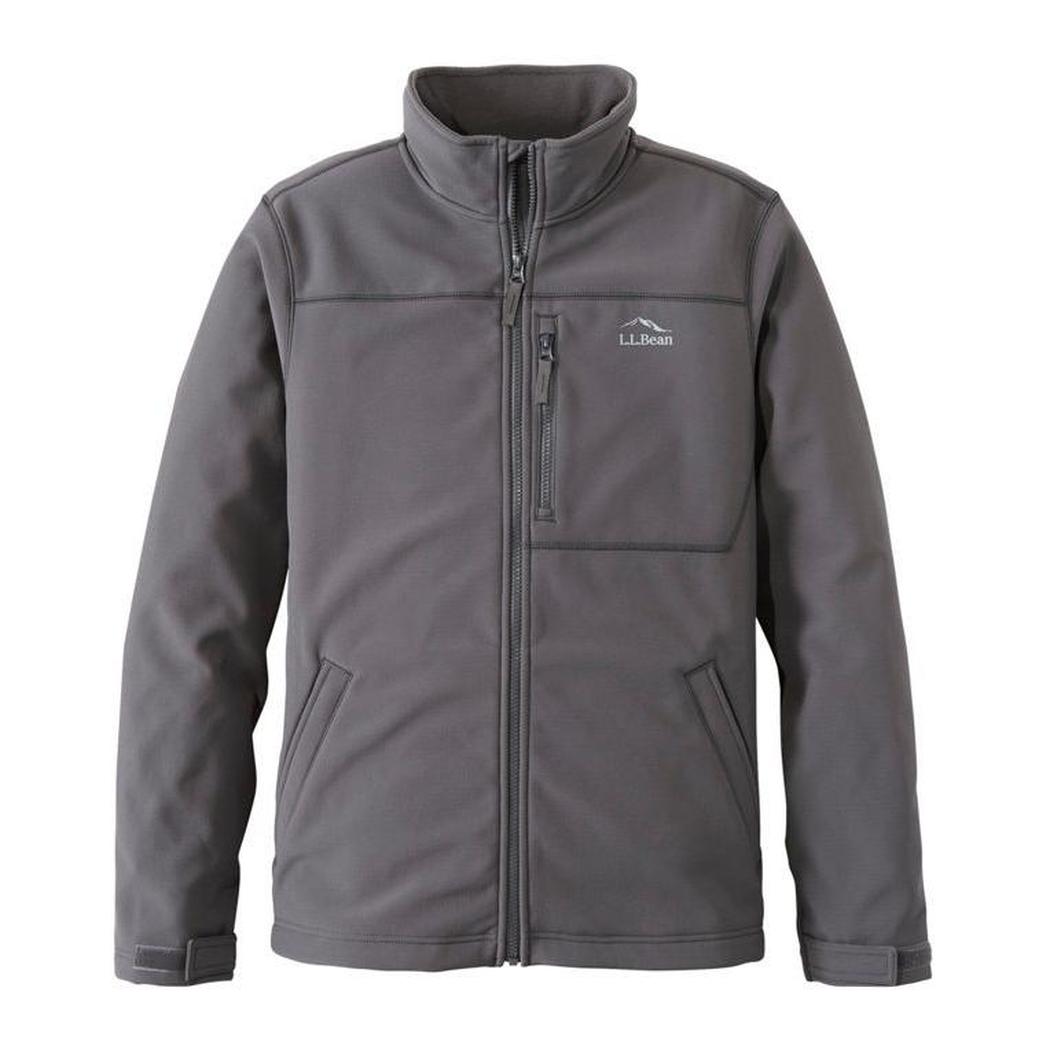 L.L.Bean Sample - Men's Bean Windproof Softshell-Men's - Clothing - Jackets & Vests-L.L.Bean-Alloy Grey-M-Appalachian Outfitters