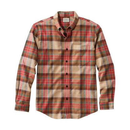 L.L.Bean Sample - Men's Scotch Plaid-Men's - Clothing - Tops-L.L.Bean-Antique Dress-M-Appalachian Outfitters