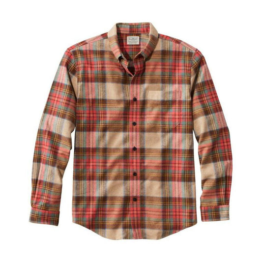 L.L.Bean Sample - Men's Scotch Plaid-Men's - Clothing - Tops-L.L.Bean-Antique Dress-M-Appalachian Outfitters