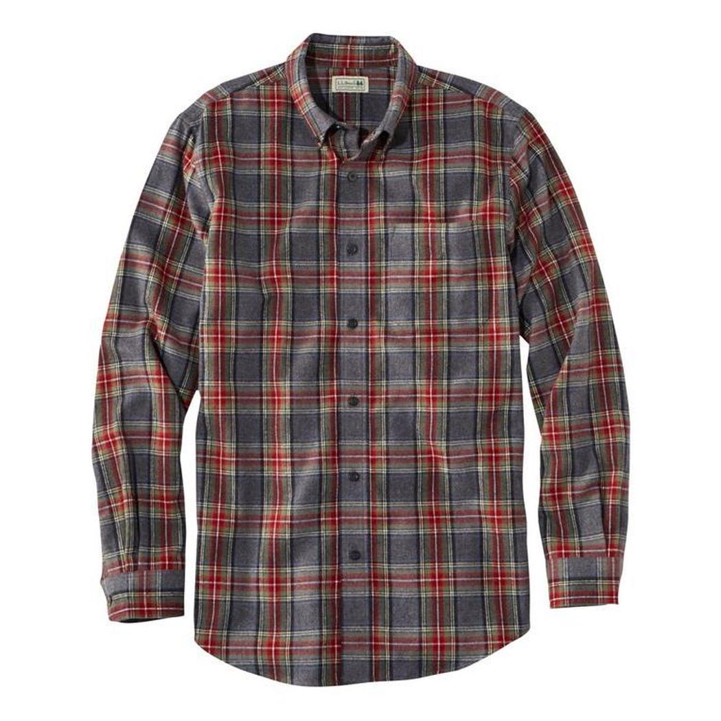 L.L.Bean Sample - Men's Scotch Plaid-Men's - Clothing - Tops-L.L.Bean-Grey Stewart-M-Appalachian Outfitters