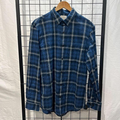 L.L.Bean Sample - Men's Scotch Plaid-Men's - Clothing - Tops-L.L.Bean-Swan-M-Appalachian Outfitters