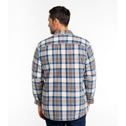 L.L.Bean Sample - Men's Sherpa Lined Scotch Plaid Shirt-Men's - Clothing - Tops-L.L.Bean-Appalachian Outfitters