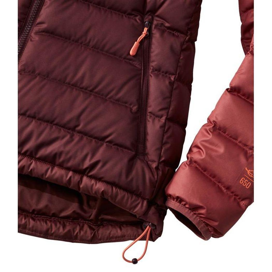 L.L.Bean Sample - Women's Beans Down Hooded Jacket Stripe-Women's - Clothing - Jackets & Vests-L.L.Bean-Appalachian Outfitters