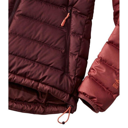 L.L.Bean Sample - Women's Beans Down Hooded Jacket Stripe-Women's - Clothing - Jackets & Vests-L.L.Bean-Appalachian Outfitters