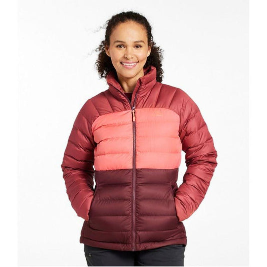 L.L.Bean Sample - Women's Beans Down Jacket Colorblocked-Women's - Clothing - Jackets & Vests-L.L.Bean-Appalachian Outfitters