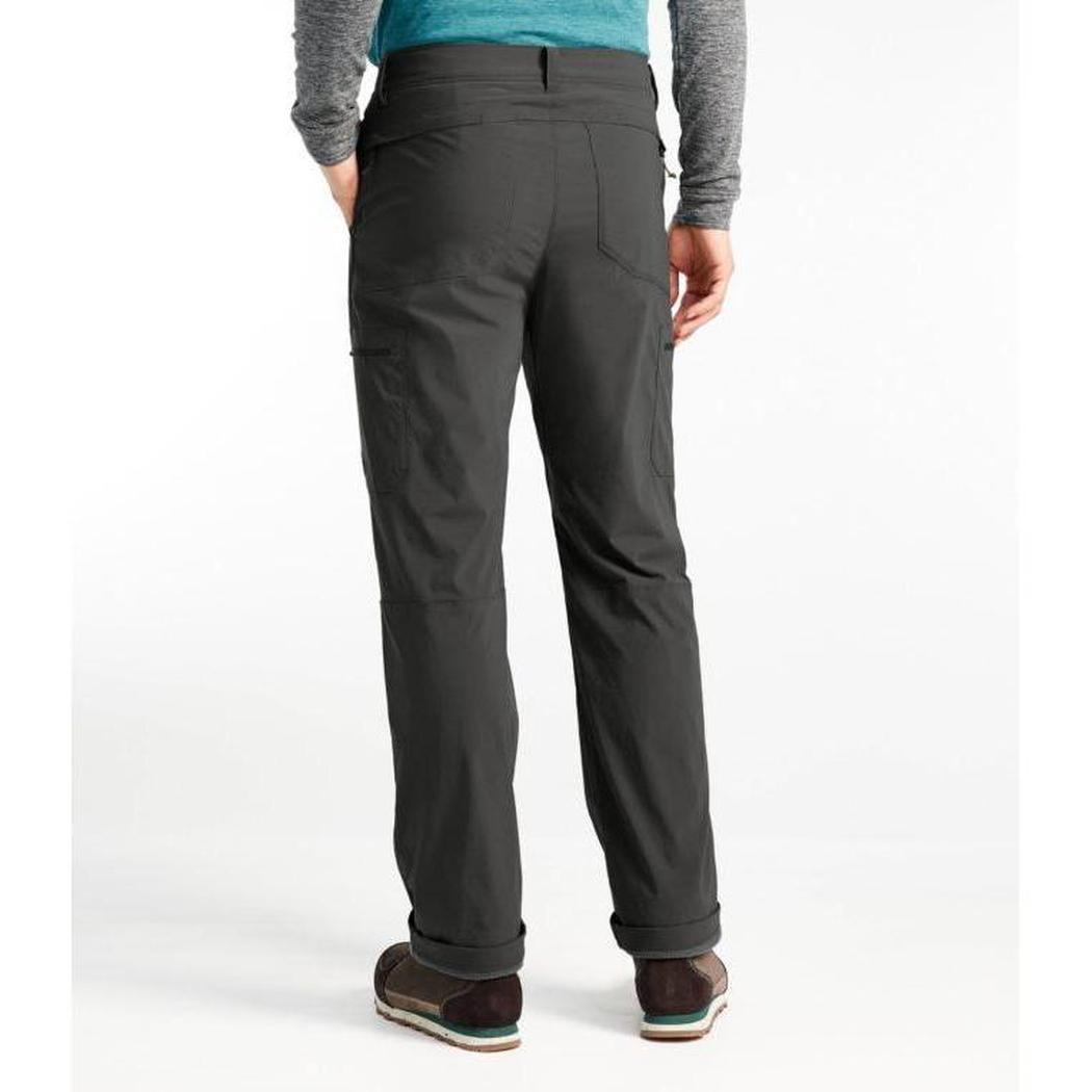 L.L.Bean Men's Cresta Hiking Pant Fleece Lined, Alloy Gray / 38 / 32