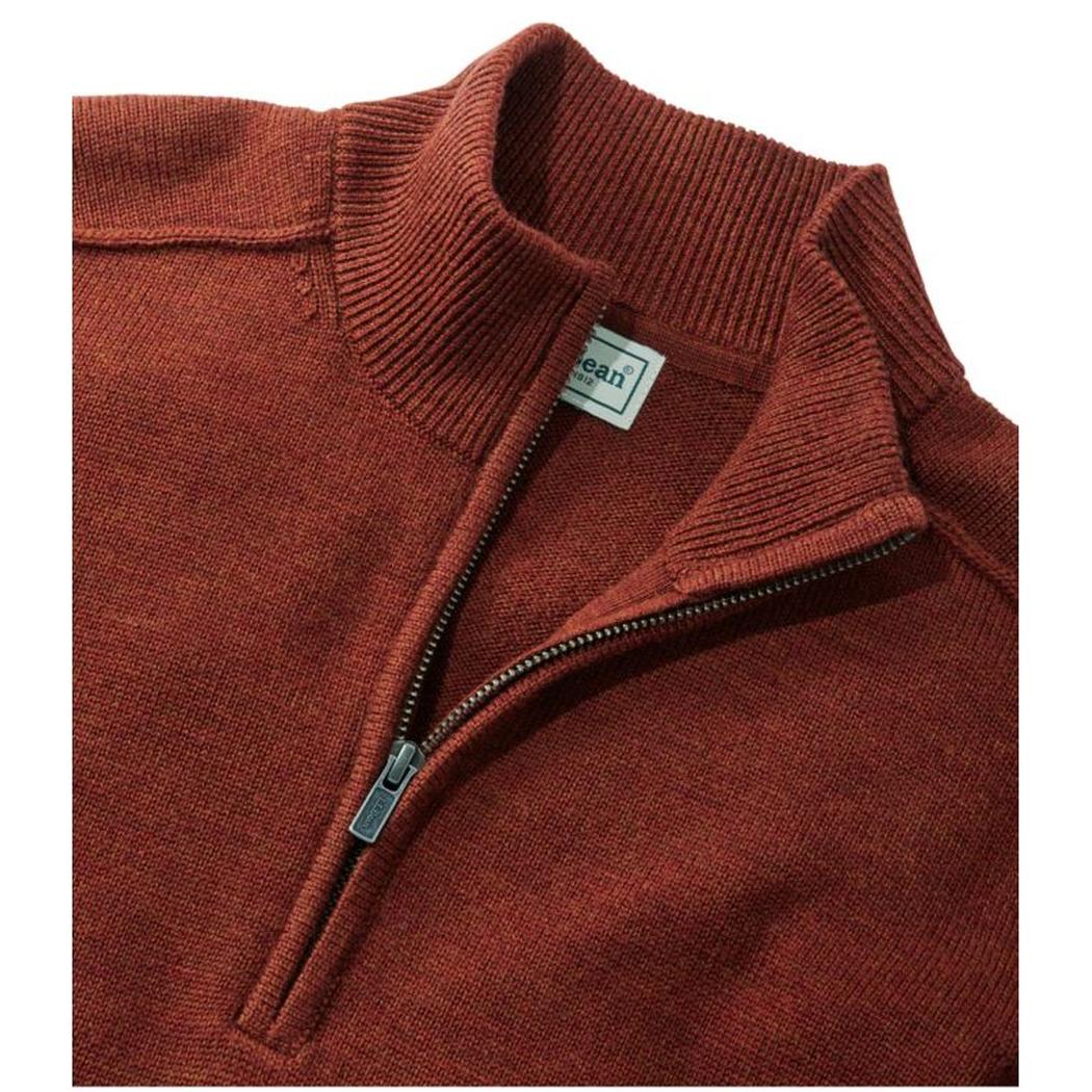 L.L.Bean Men's Essential Merino Quarter-Zip Sweaters-Men's - Clothing - Tops-L.L.Bean-Appalachian Outfitters