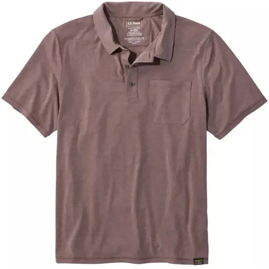 L.L.Bean Men's Everyday SunSmart Polo 2.0, Short-Sleeve-Men's - Clothing - Tops-L.L.Bean-Weathered Oak-M-Appalachian Outfitters