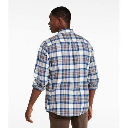 L.L.Bean Men's Long Sleeve Scotch Plaid Flannel Shirt-Men's - Clothing - Tops-L.L.Bean-Appalachian Outfitters