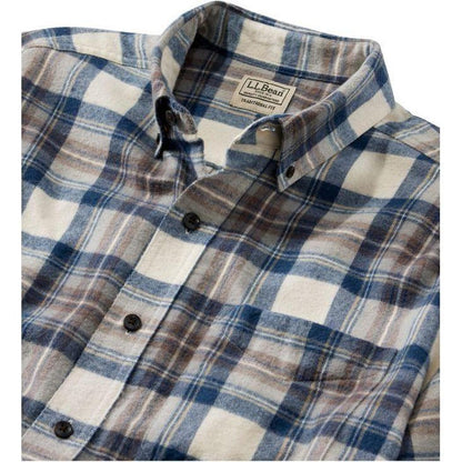 L.L.Bean Men's Long Sleeve Scotch Plaid Flannel Shirt-Men's - Clothing - Tops-L.L.Bean-Appalachian Outfitters
