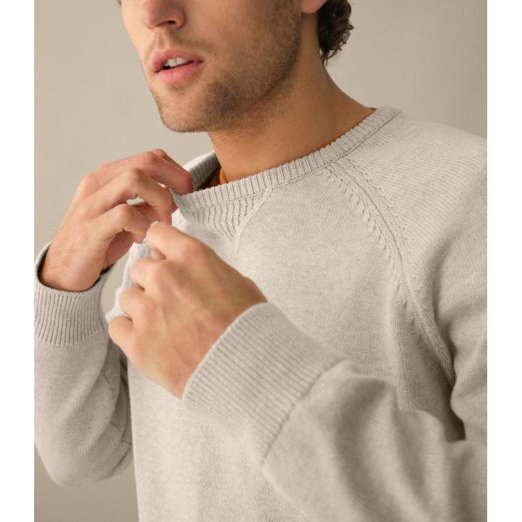 L.L.Bean Men's Wicked Soft Cotton Cashmere Crew-Men's - Clothing - Tops-L.L.Bean-Appalachian Outfitters