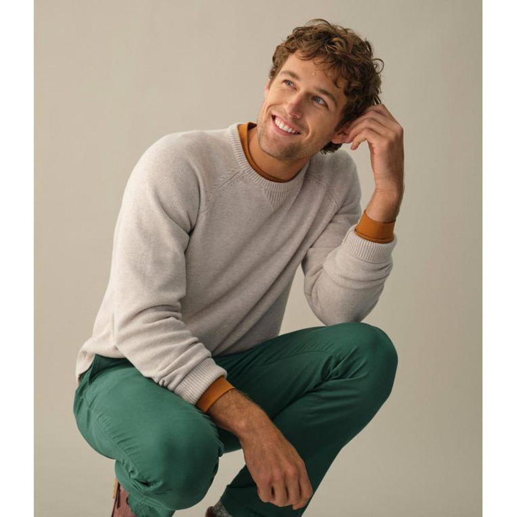 L.L.Bean Men's Wicked Soft Cotton Cashmere Crew-Men's - Clothing - Tops-L.L.Bean-Appalachian Outfitters