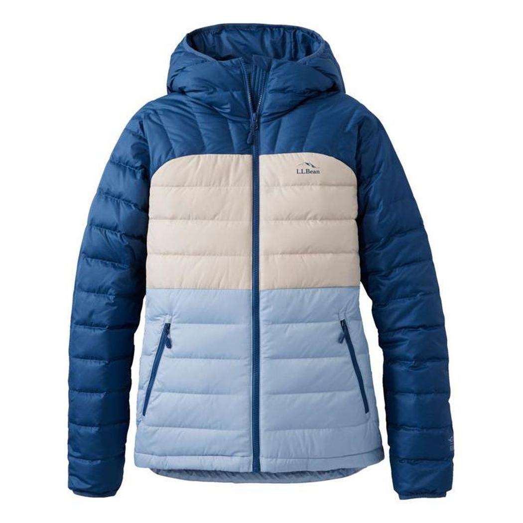 L.L.Bean Women's Bean's Down Jacket Colorblock-Women's - Clothing - Jackets & Vests-L.L.Bean-Appalachian Outfitters