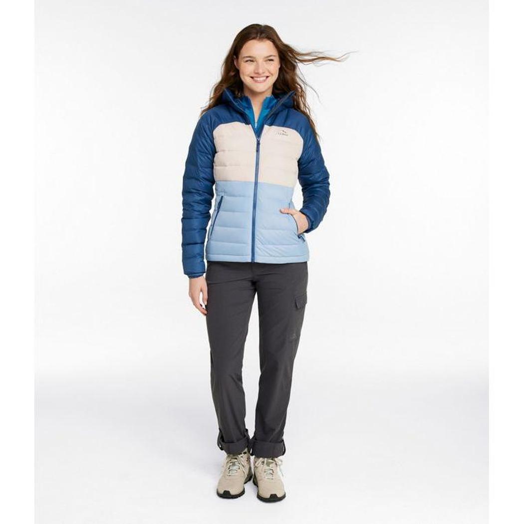 L.L.Bean Women's Bean's Down Jacket Colorblock-Women's - Clothing - Jackets & Vests-L.L.Bean-Appalachian Outfitters