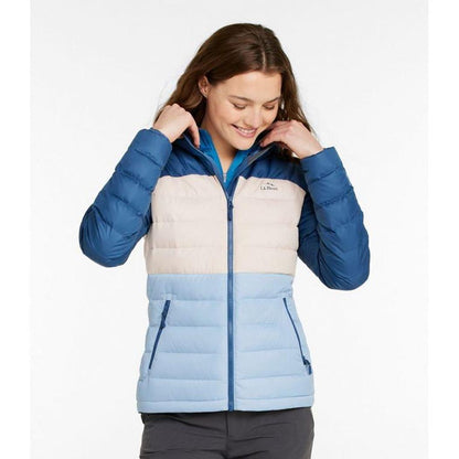L.L.Bean Women's Bean's Down Jacket Colorblock-Women's - Clothing - Jackets & Vests-L.L.Bean-Appalachian Outfitters