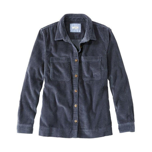 L.L.Bean Women's Comfort Corduroy Relaxed Shirt Long Sleeve-Women's - Clothing - Jackets & Vests-L.L.Bean-Appalachian Outfitters