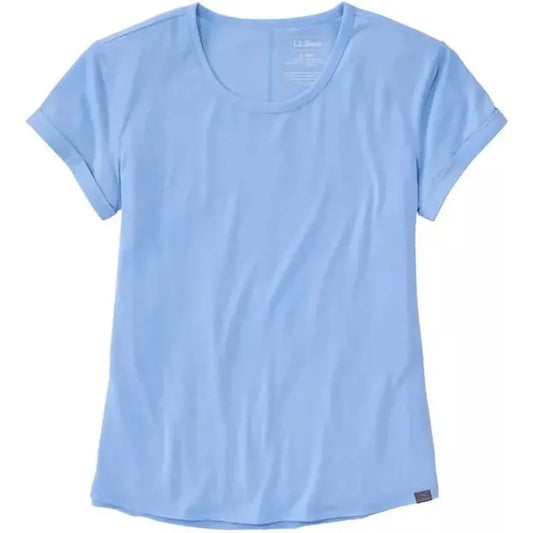 L.L.Bean Women's Everyday SunSmart Lifestyle Tee, Short-Sleeve-Women's - Clothing - Tops-L.L.Bean-Appalachian Outfitters