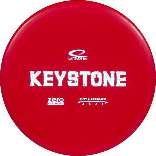 Latitude 64 Zero Medium Keystone-Disc Golf - Discs - Putt and Approach-173-176g-Grey-Appalachian Outfitters