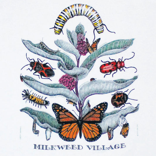 Liberty Graphics Milkweed Village Short Sleeve T-Unisex - Clothing - Tops-Liberty Graphics-Appalachian Outfitters