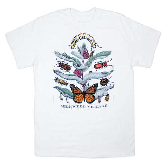 Liberty Graphics Milkweed Village Short Sleeve T-Unisex - Clothing - Tops-Liberty Graphics-Appalachian Outfitters