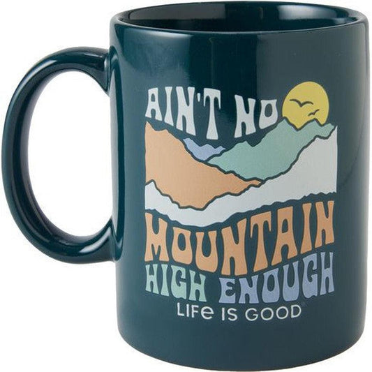 Life is Good Adult Ain't No Mountain High Enough-Camping - Hydration - Cups and Mugs-Life is Good-Appalachian Outfitters