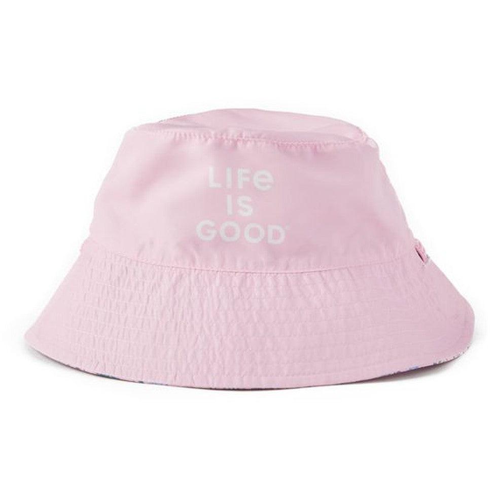 Life is Good Kids Botanical Butterfly Pattern Made in the Shade Bucket Hat-Accessories - Hats - Kids-Life is Good-18M/3Y-Appalachian Outfitters