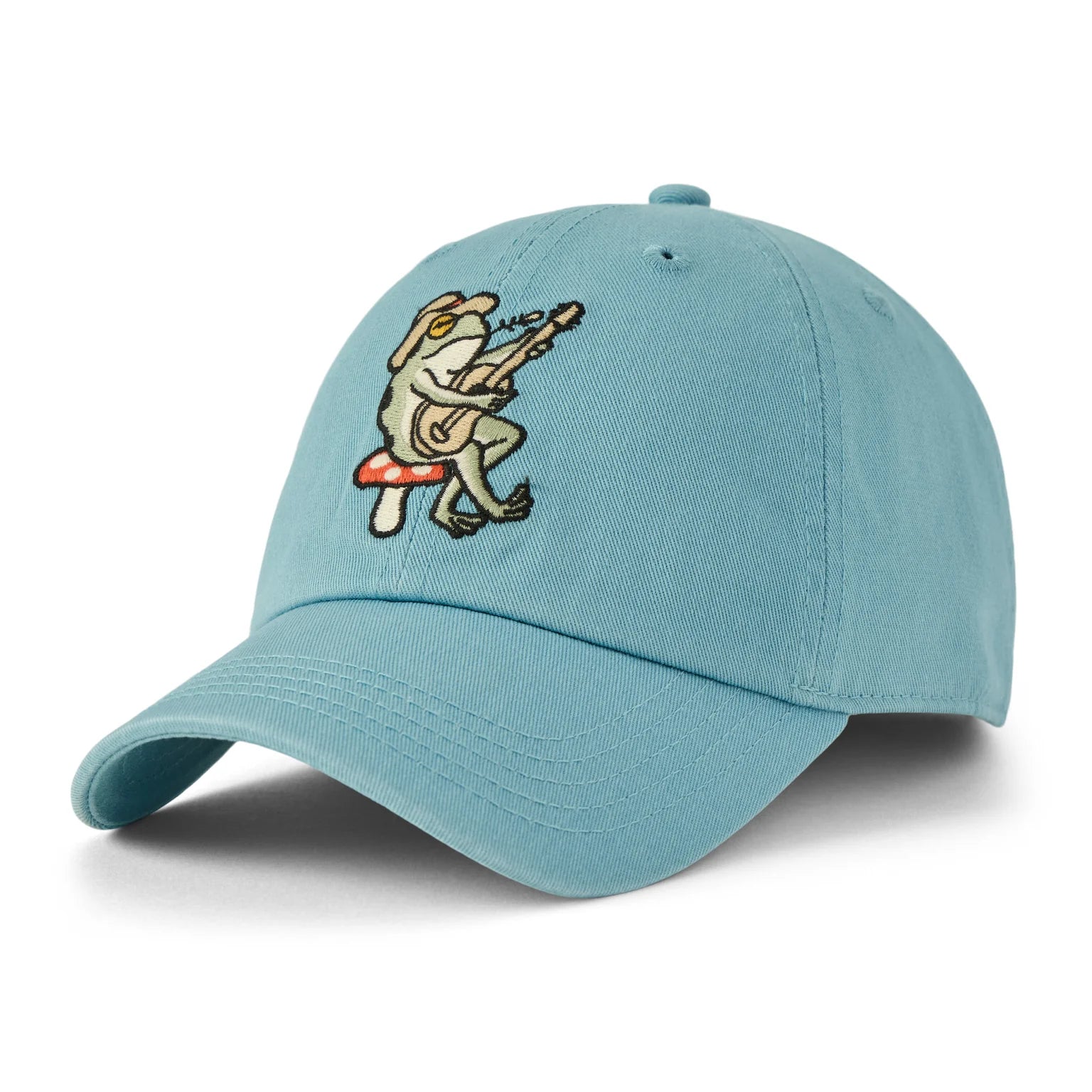 Life is Good Kids Guitar Frog Kids Chill Cap-Accessories - Hats - Kids-Life is Good-Appalachian Outfitters