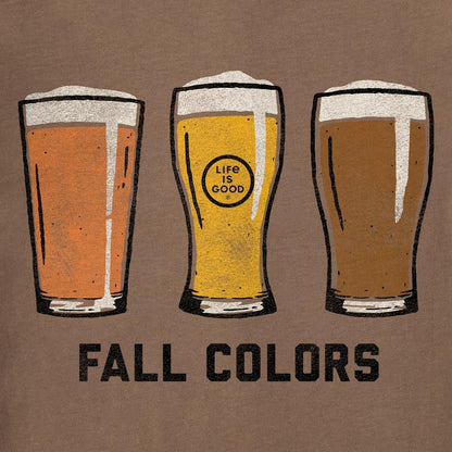 Life is Good Men's Fall Colors Beer Long Sleeve Crusher Tee-Men's - Clothing - Tops-Life is Good-Appalachian Outfitters