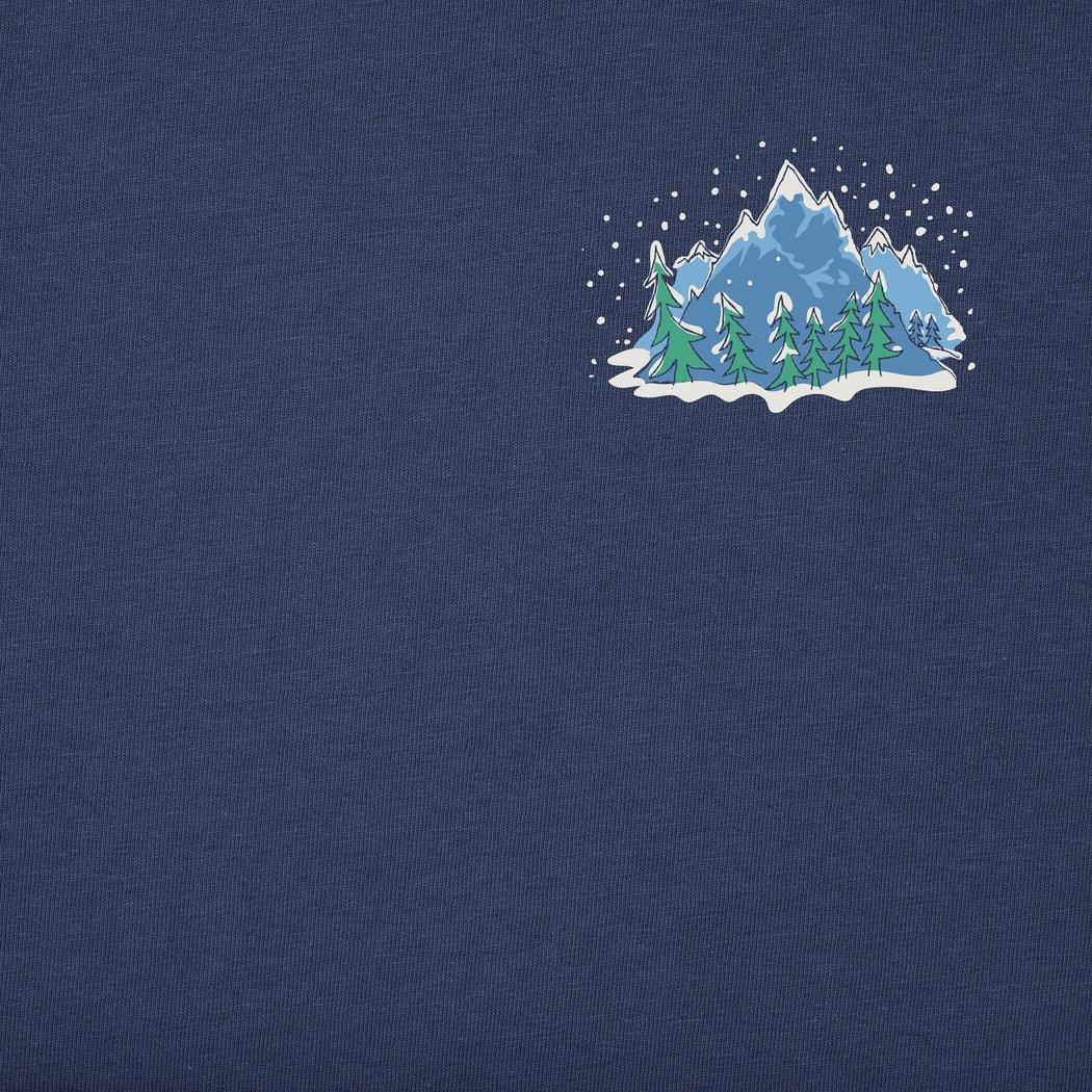 Life is Good Men's Grinch Mountain Man Long Sleeve Crusher Tee-Men's - Clothing - Tops-Life is Good-Appalachian Outfitters