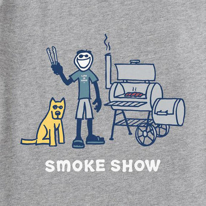 Men's Jake and Rocket Smoke Show Short Sleeve-Men's - Clothing - Tops-Life is Good-Appalachian Outfitters