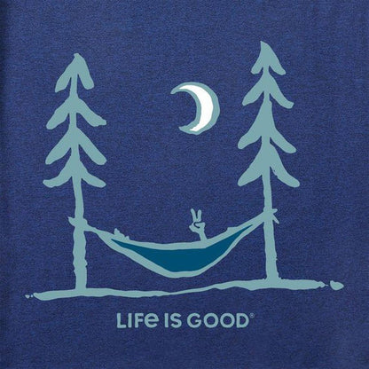 Men's Long Sleeve Active Tee Peace Out-Men's - Clothing - Tops-Life is Good-Appalachian Outfitters