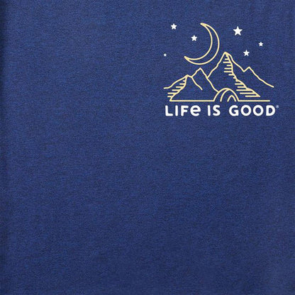 Men's Short Sleeve ActiveTee Wander Compass Scene Active-Men's - Clothing - Tops-Life is Good-Appalachian Outfitters