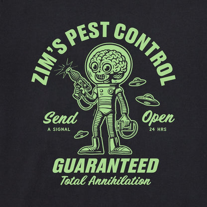 Life is Good Men's Zim's Pest Control Long Sleeve Crusher Tee-Men's - Clothing - Tops-Life is Good-Appalachian Outfitters