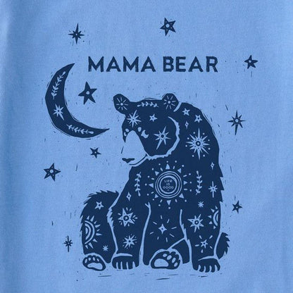 Life is Good Women's Celestial Mama Bear Short Sleeve-Women's - Clothing - Tops-Life is Good-Appalachian Outfitters