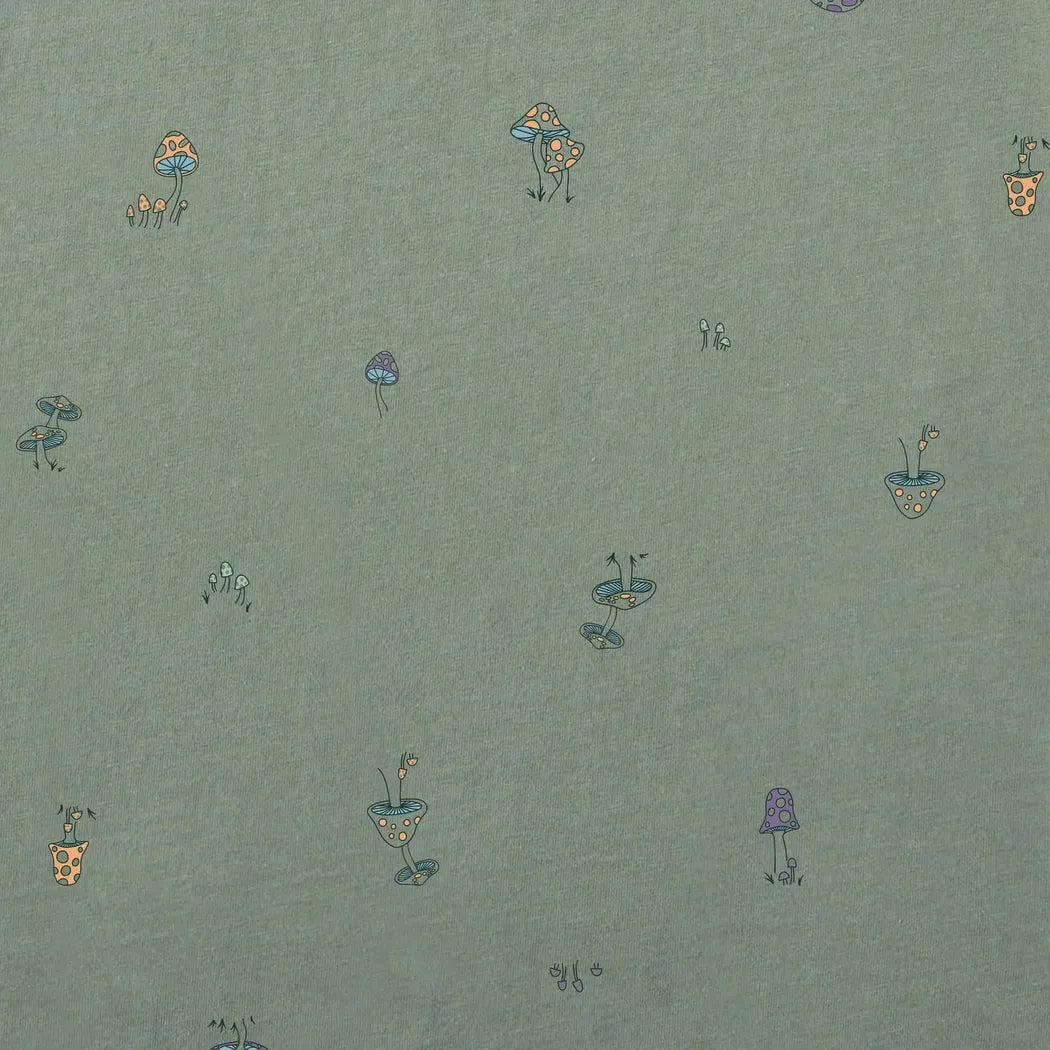 Life is Good Women's Hippie Mushroom Pattern Crusher-LITE Easy Tee-Women's - Clothing - Tops-Life is Good-Appalachian Outfitters