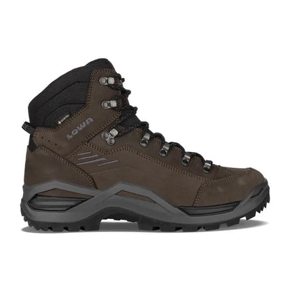 Lowa Men's Renegade EVO GTX Mid-Men's - Footwear - Boots-Lowa-Dark Brown/Black-Regular-8-Appalachian Outfitters