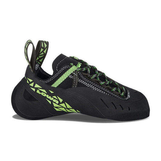 Rocket Lace-Climbing - Climbing Shoes-Lowa-Anthracite/Lime-6-Appalachian Outfitters