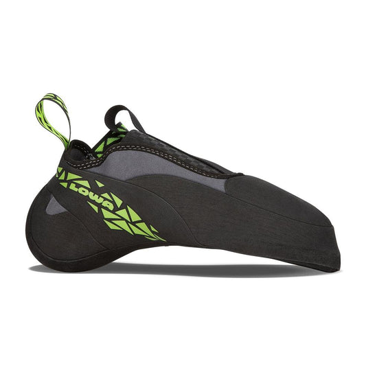 Men's Rocket Slip On-Climbing - Climbing Shoes-Lowa-Anthracite/Lime-5-Appalachian Outfitters