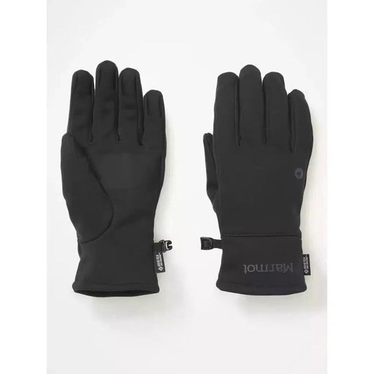 Marmot Men's Infinium Windstopper Softshell Glove-Accessories - Gloves - Men's-Marmot-Black-S-Appalachian Outfitters