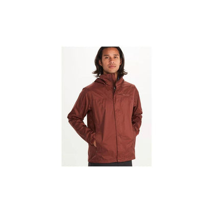 Men's PreCip Eco Jacket-Men's - Clothing - Jackets & Vests-Marmot-Whiskey Brown-M-Appalachian Outfitters