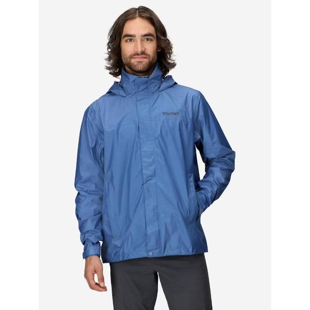 Marmot Men's PreCip Eco Jacket-Men's - Clothing - Jackets & Vests-Marmot-Rain Cloud-M-Appalachian Outfitters
