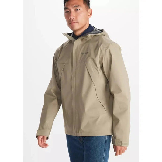 Men's Precip Eco Pro Jacket-Men's - Clothing - Jackets & Vests-Marmot-Vetiver-M-Appalachian Outfitters